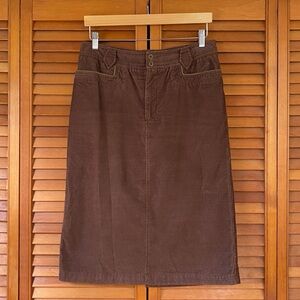 Columbia Brown Pencil Skirt
